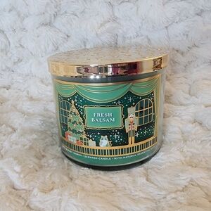 Bath & Body Works Fresh Balsam Candle with Gold Lid